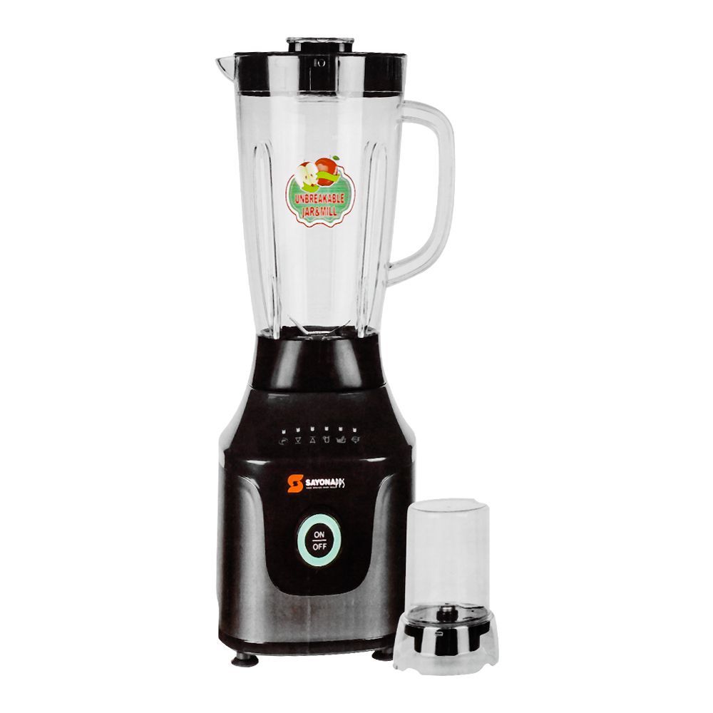 Sayona 6 Computerised Function 2-In-1 Blender & Grinder, SB-4233