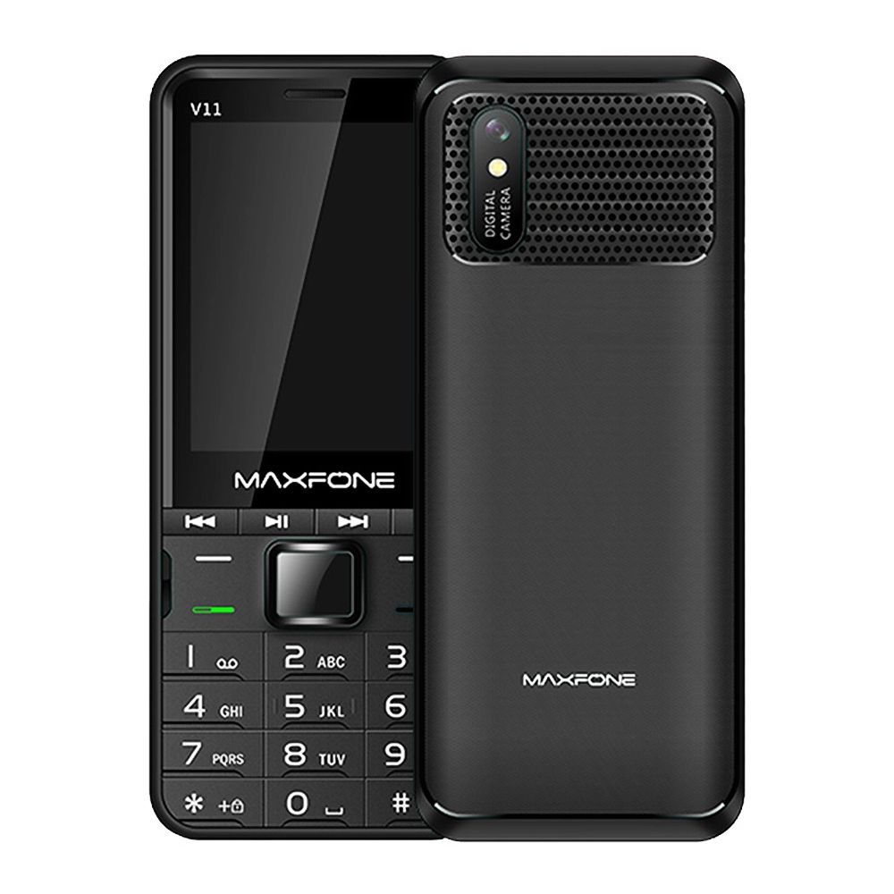 Maxfone V11 Black Mobile Phone