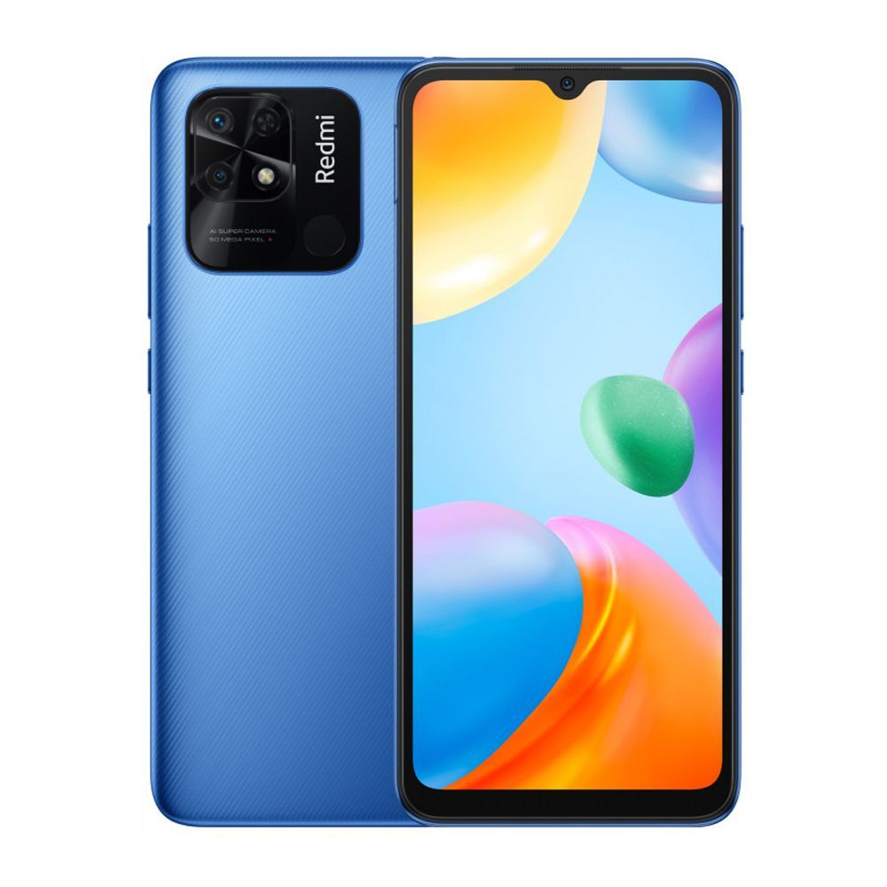 Xiaomi Redmi 10C 4GB/128GB Smartphone, Ocean Blue