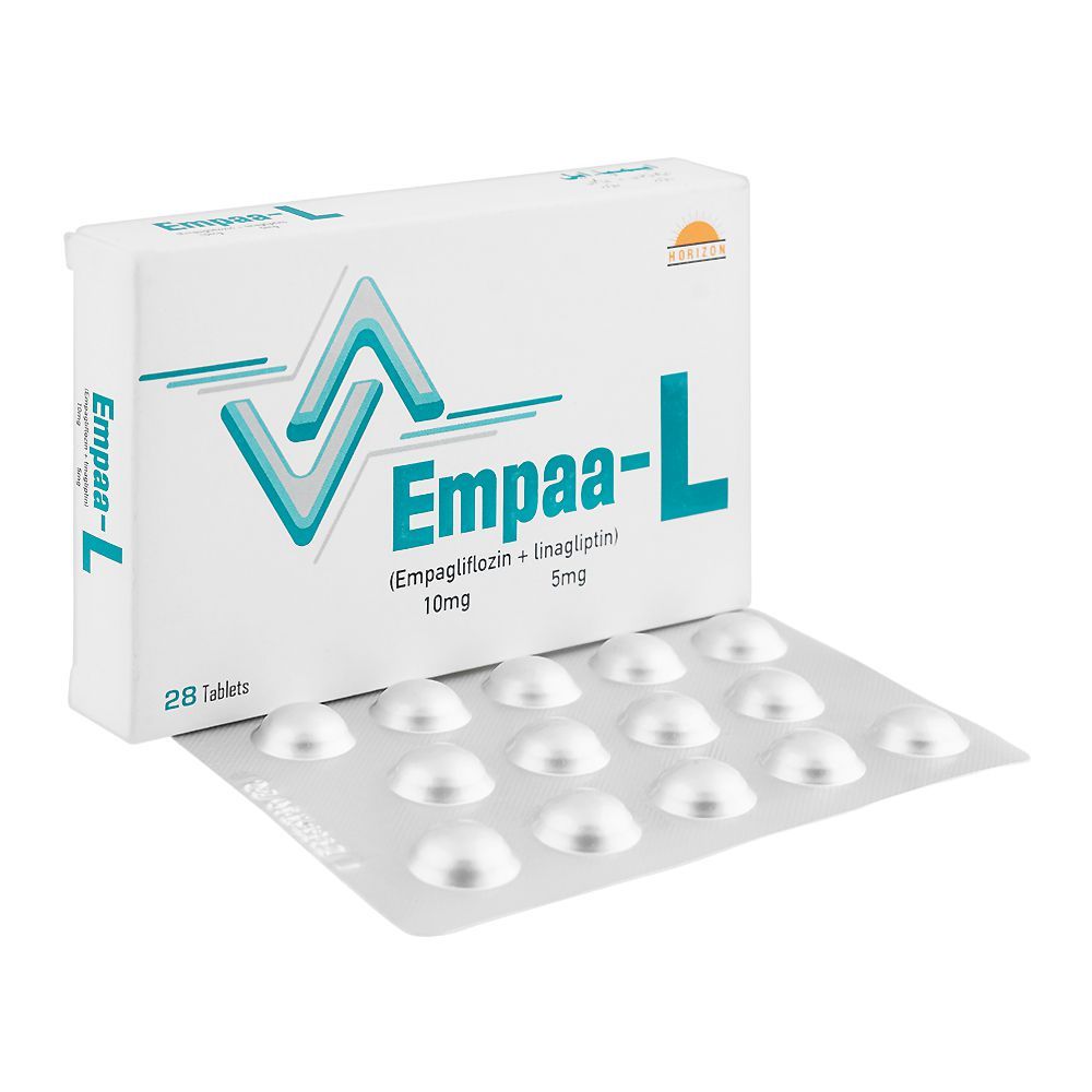 Weather Folds Pharmaceuticals Empaa-L Tab 10mg + 5mg, 28 Tablets Box