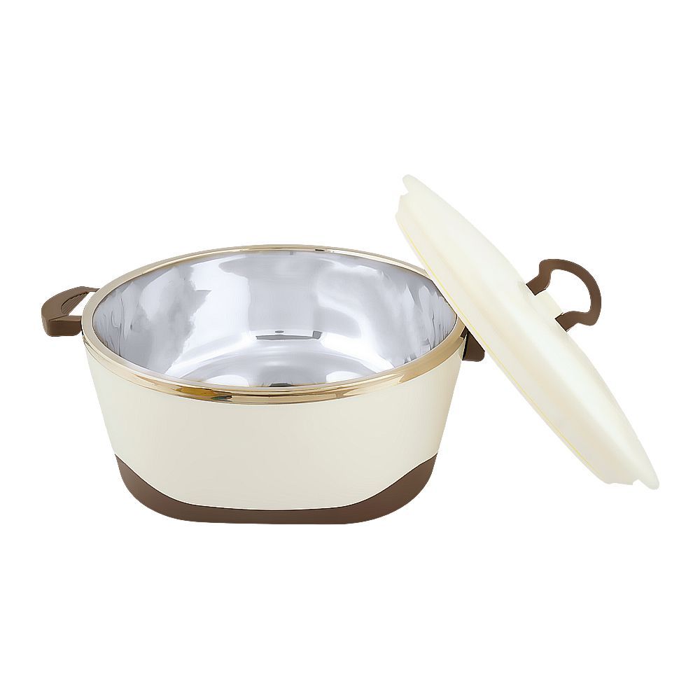 Happy Ware Hot Pot With Lockable Lid, 38 x 30 x 17cm, 6500ml, Beige, SU-633