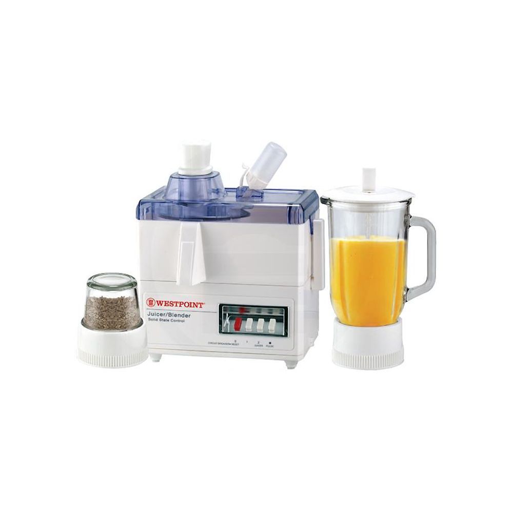 West Point Deluxe 3-In-1 Juicer Blender & Grinder WF-7501, 500W
