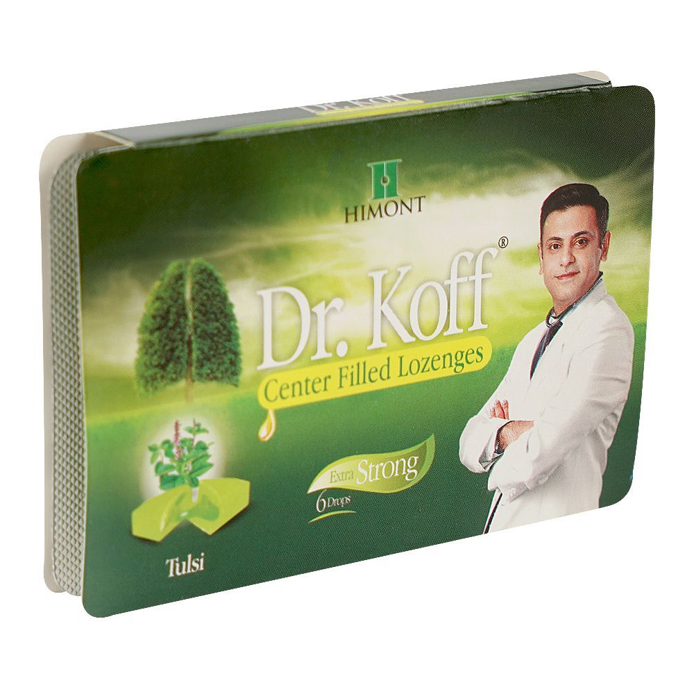 Himont Laboratories Dr.Koff Cough Tulsi Lozenges, 6-Pack