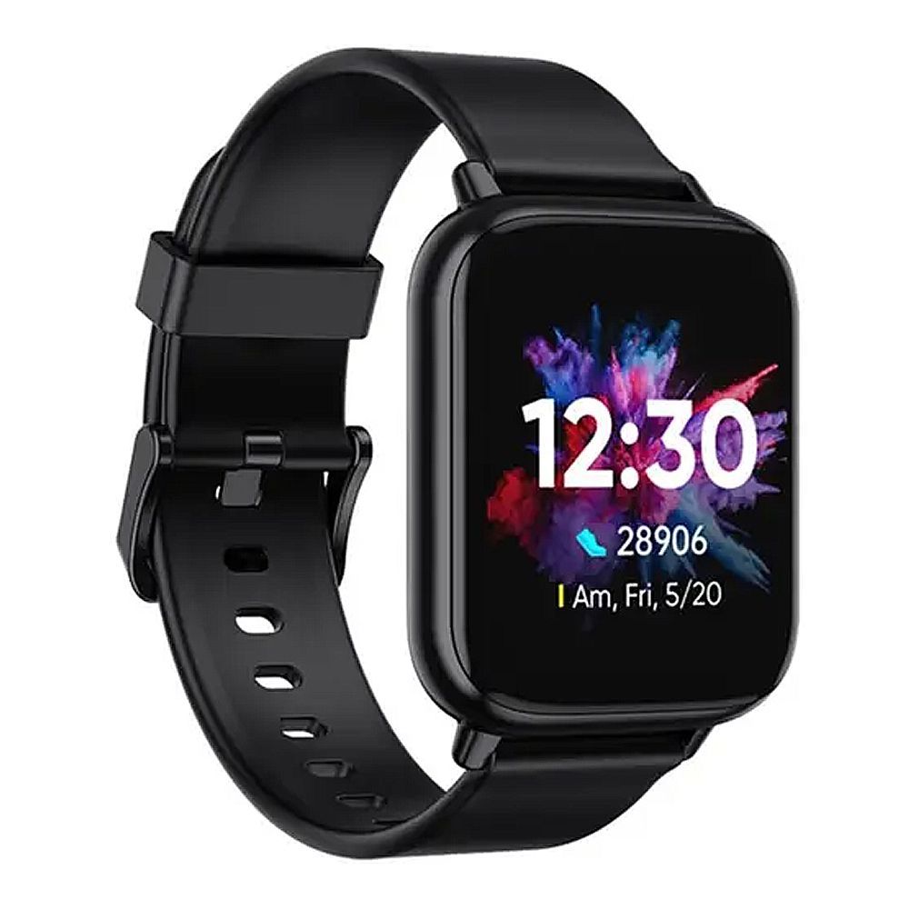 Realme 1.69 Inches LCD Display Dizo Smart Watch 2, IP68 Water Resistant, 10 Days Battery Life, Black, Silicone Straps, DW2118