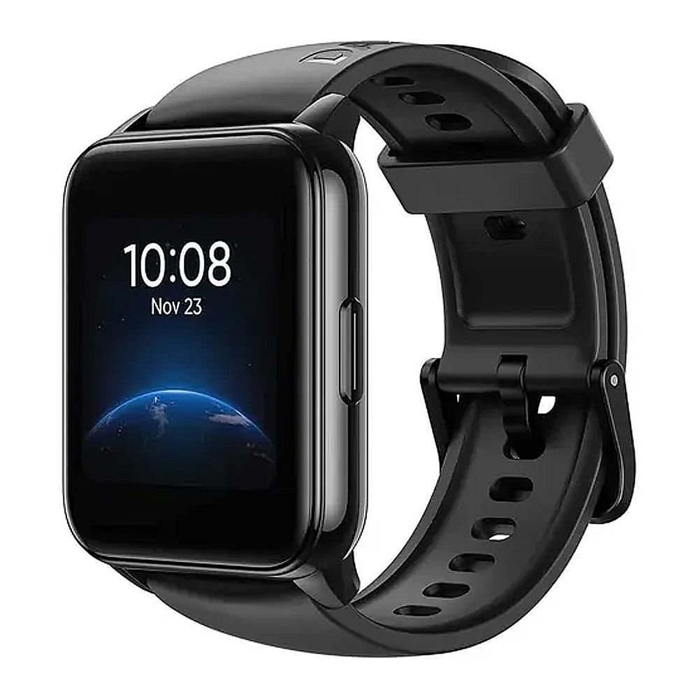 Realme 3.5 Inches LCD Display Dizo Smart Watch, IP68 Water Resistant, 8 Days Battery Life, Silicone Straps, DW2001