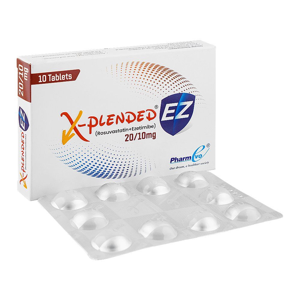 X-Plended EZ Tablets 20/10mg, Box (10 Tablets)