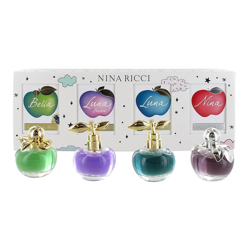 Nina Ricci Mini Perfume Set, 4x4ml, For Women