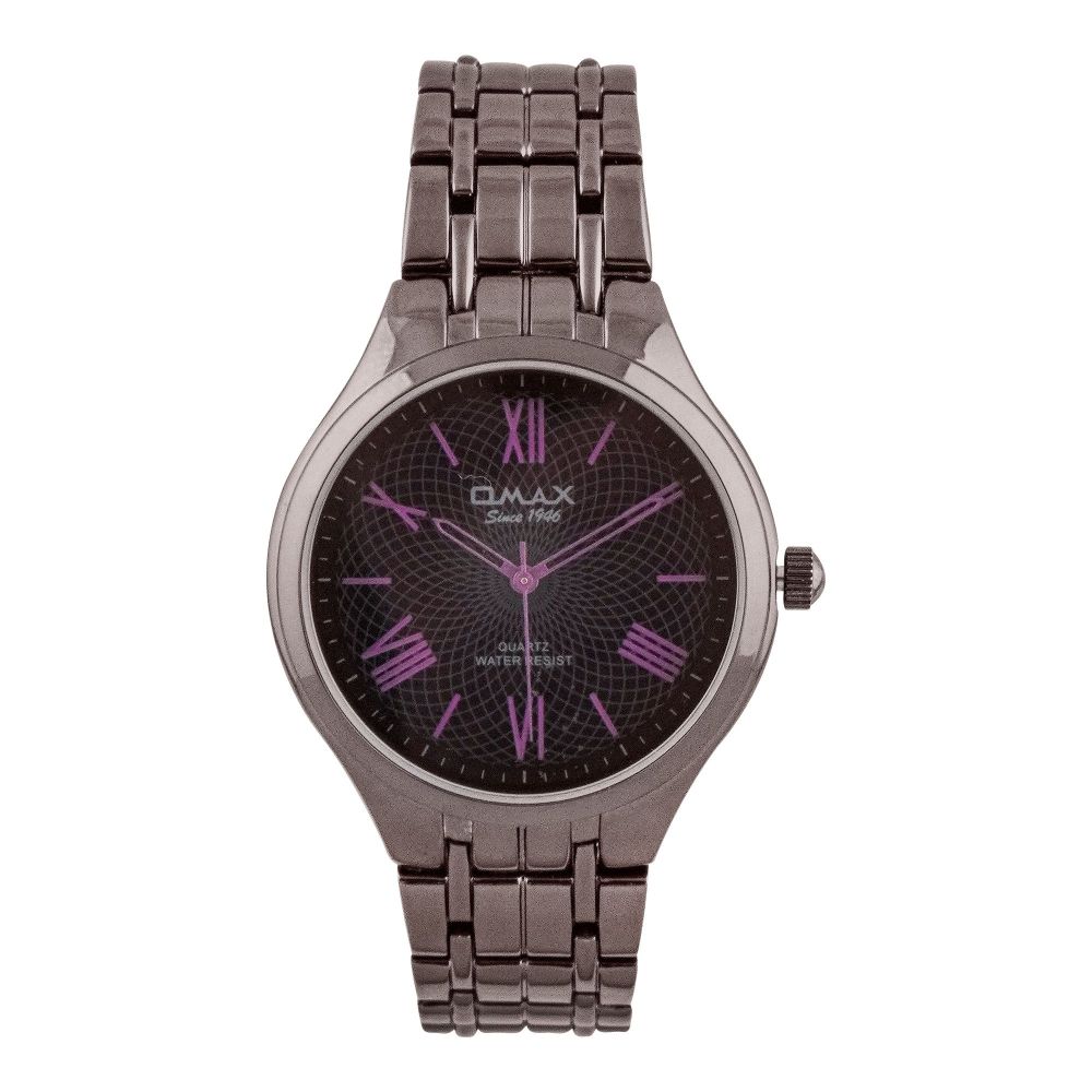 Omax Men's Off Grey Round Dial With Bracelet Analog Watch, HSJ753M042