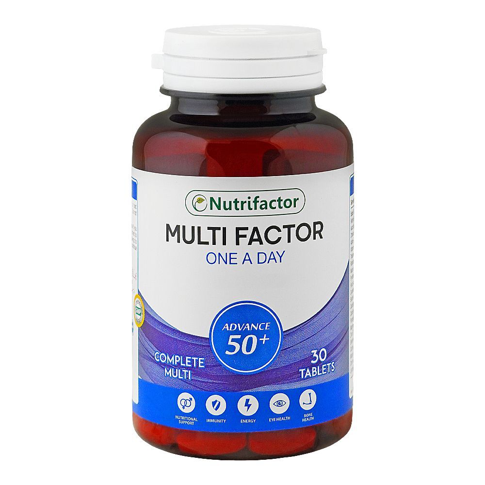 Nutrifactor Multi Factor One A Day Food Supplement Tablet, 30-Pack