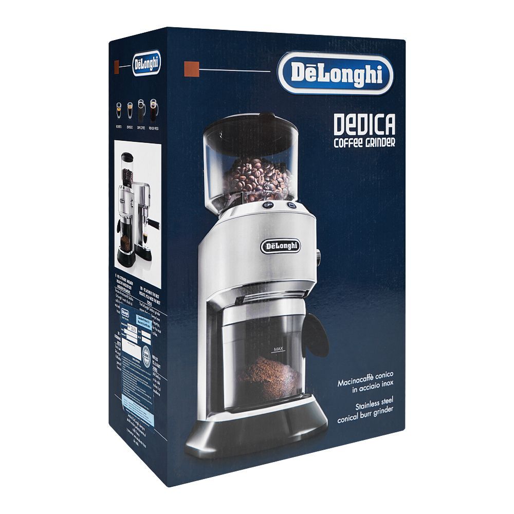 DeLonghi Dedica Coffee Grinder, KG-520.M