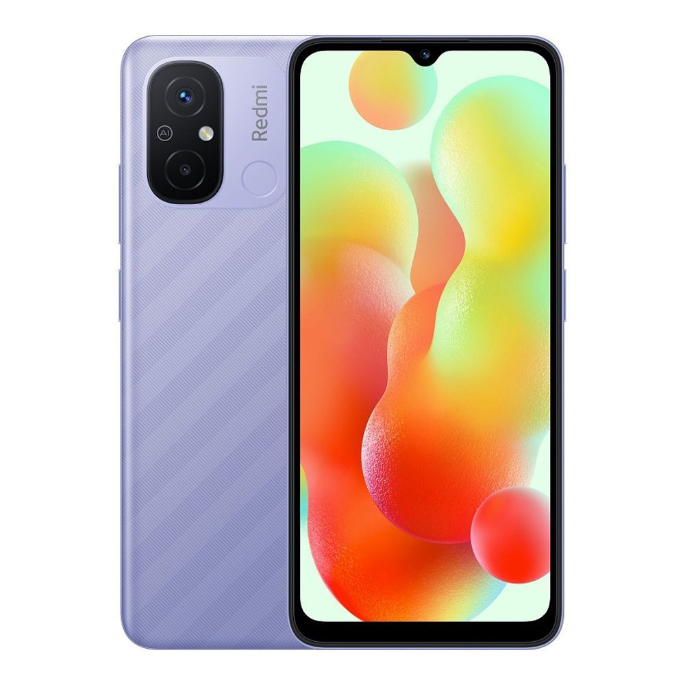 Xiaomi Redmi 12C 4/128GB Smart Phone, Lavender Purple