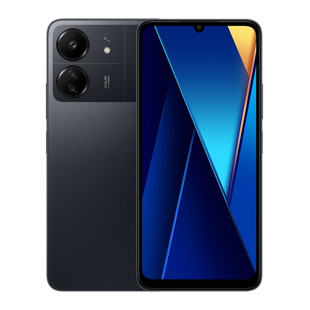 Xiaomi Poco C65 Smartphone, 8GB RAM + 256GB, Black