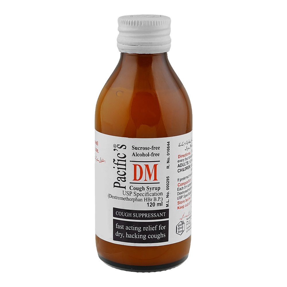 Pacific's Dm Cough Syrup, 120ml