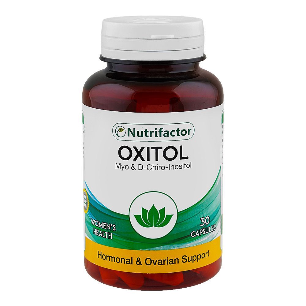 Nutrifactor Oxitol Women's Health Hormonal & Ovarian Support Supplement, Bottle (30 Capsules)