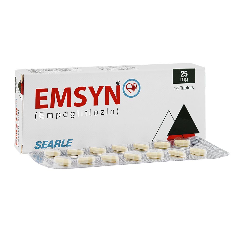 Emsyn Tablets 25mg, Box (14 Tablets)