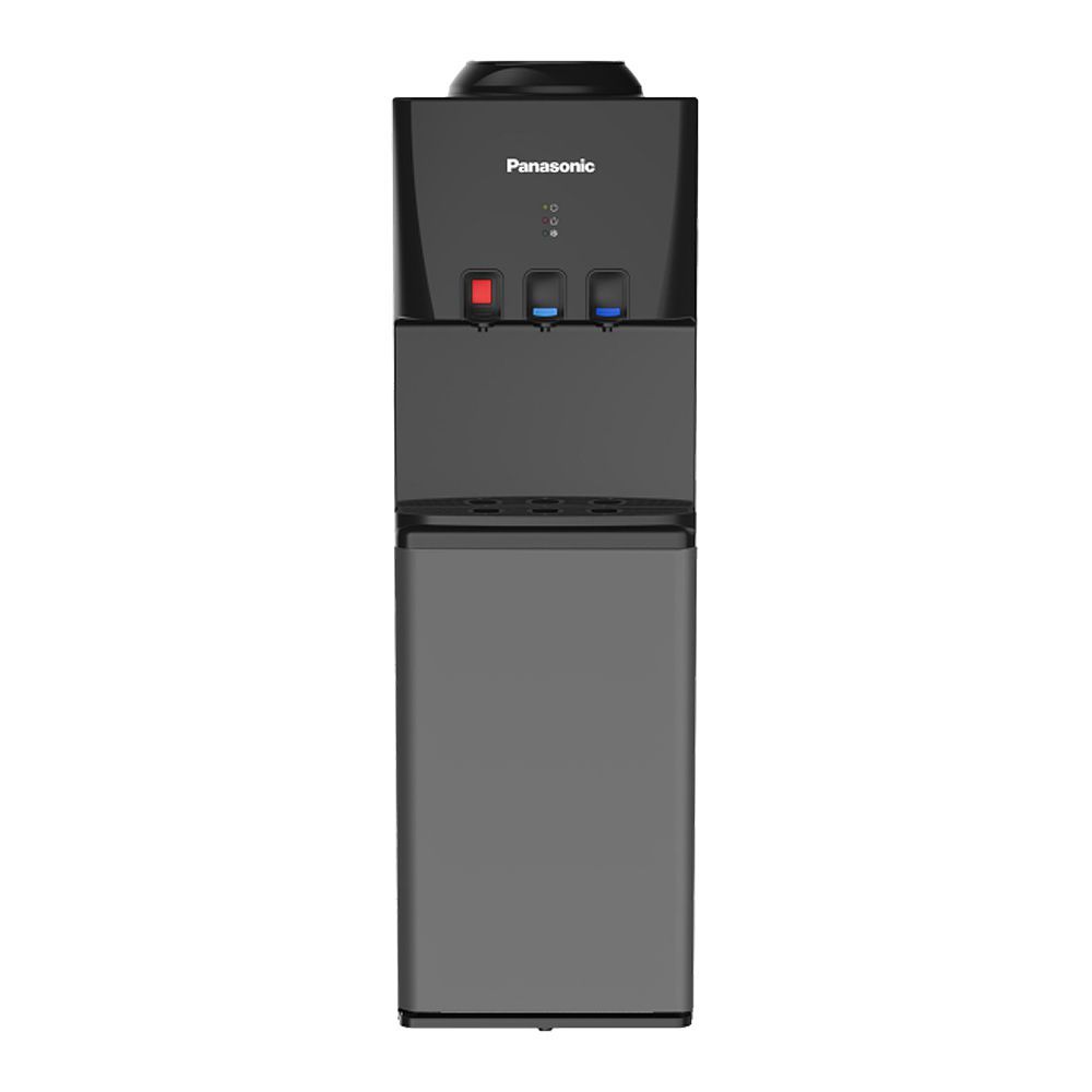 Panasonic Water Dispenser, Stainless Steel Hot Water Tank, 20L Fridge, Hot/Cold/Normal, Black, SDM-WD-3320TG