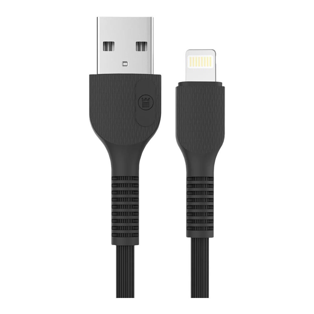 West Point 2.4A Lightening Fast Charging Cable, Black, WP-303
