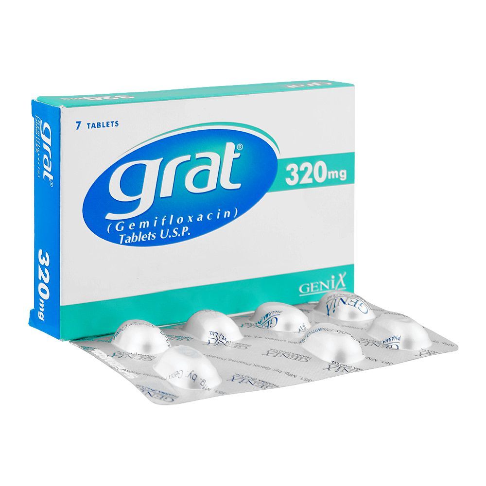 Grat Tablets 320mg, Box (7 Tablets)