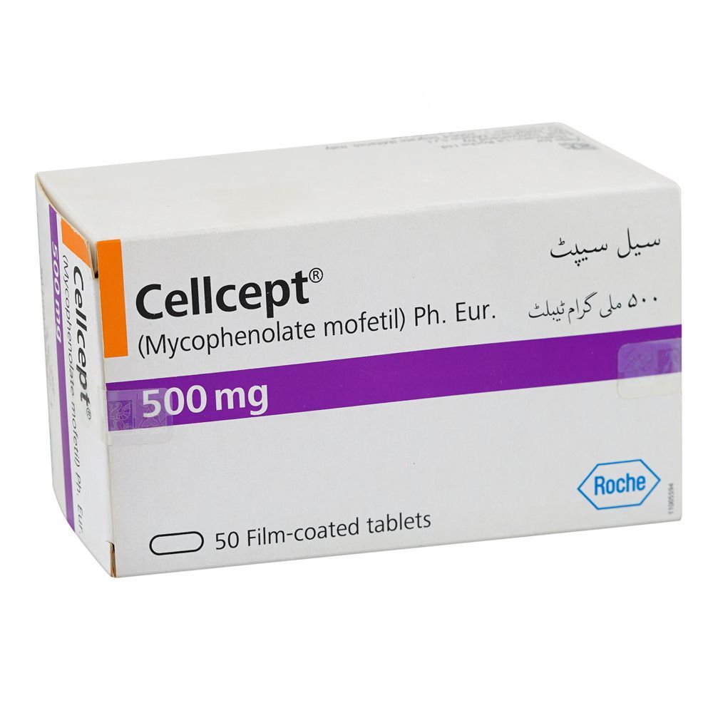 Cellcept 500mg, Strip (10 Tablets)