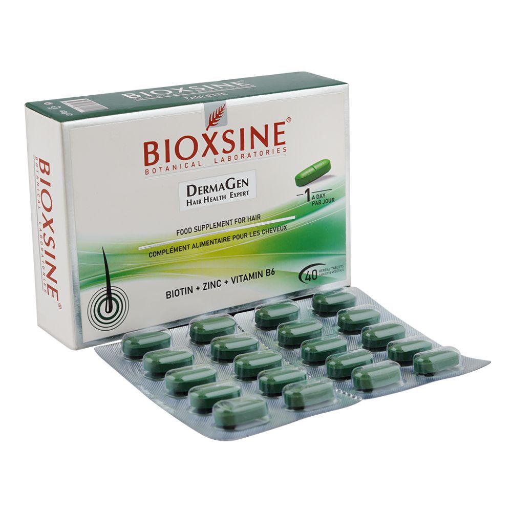 Bioxsine Hair Support Supplement, Box (40 Tablets)