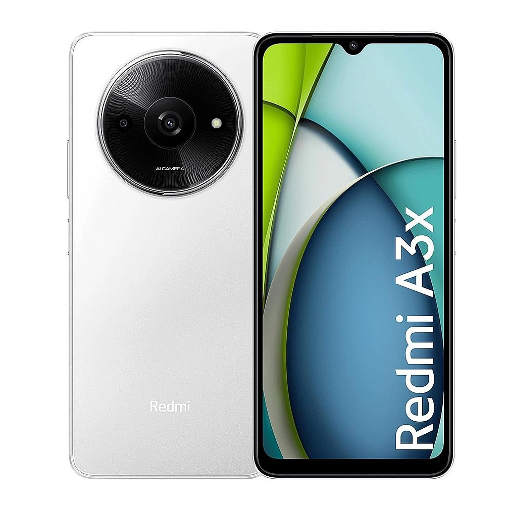 Xiaomi Redmi A3x Smartphone (3/64GB), Moonlight White