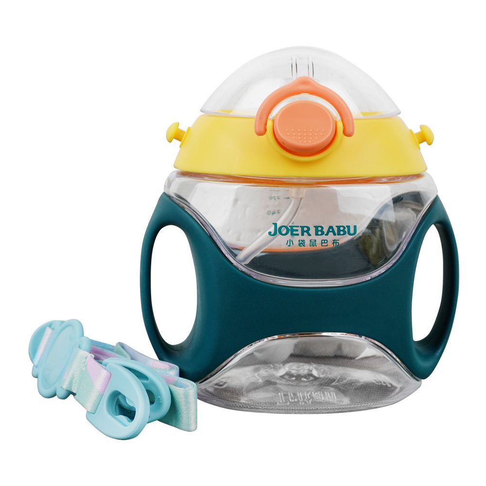 Mum Love Baby Sippy Cup With Straw, BPA Free, Green, 330ml, C6217