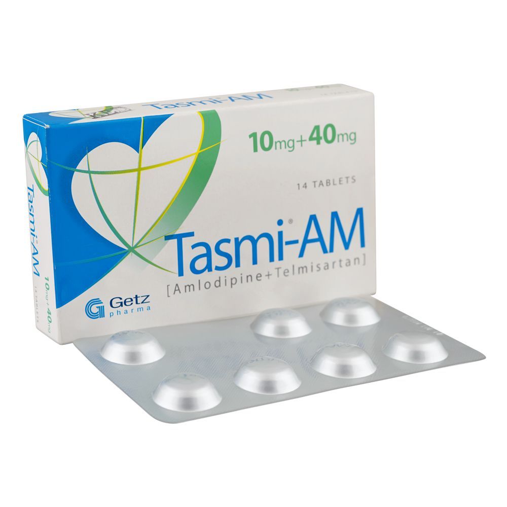 Tasmi-Am Tablets 10+40mg, Box (14 Tablets)