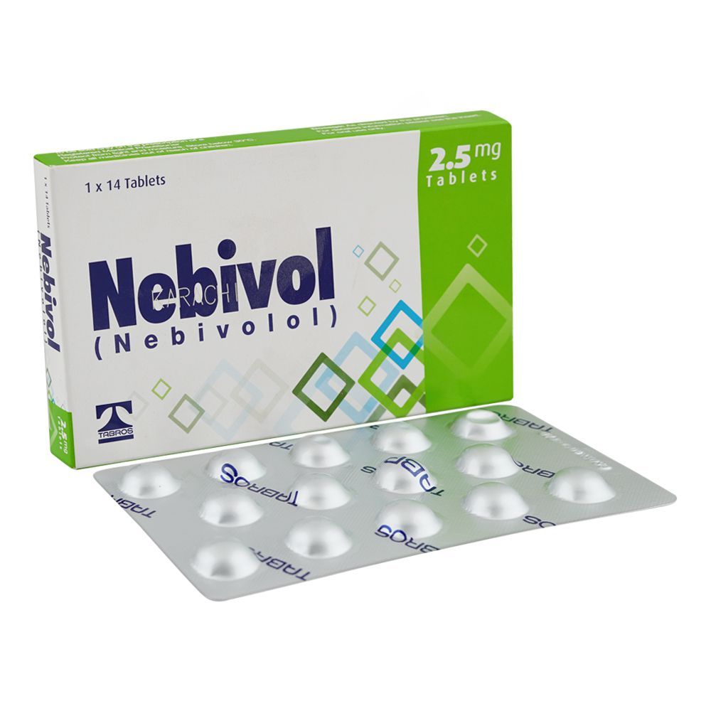Nebivol Tablets 2.5mg, Box (14 Tablets)