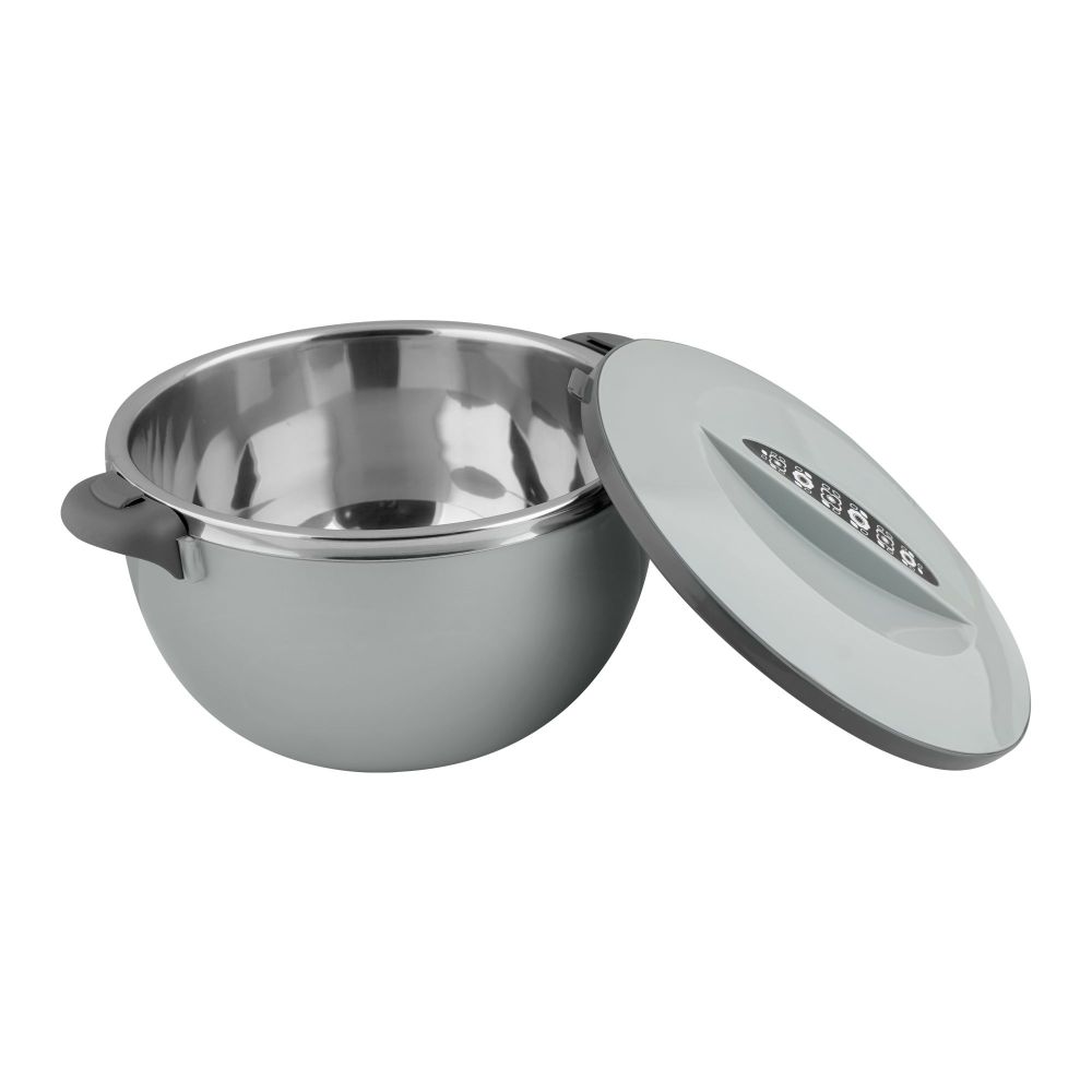Bhoja Stainless Steel Warmer Hot Pot Set With Lock Set, 1000ml/2000ml/3600ml/6000ml, PB622/4G, 4-Pack