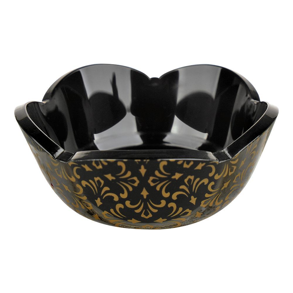 Urban Trends Star Bowl, Black, 3-Pack, SB-01