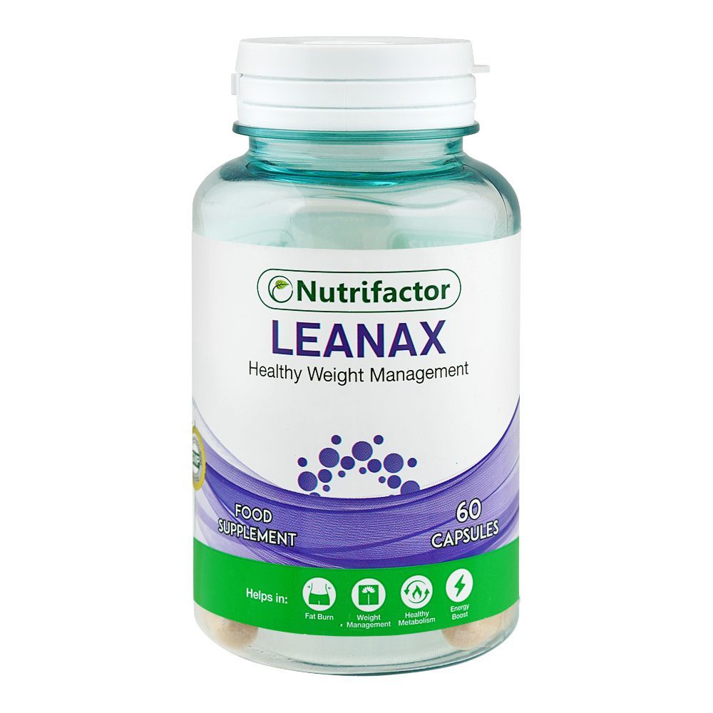 Nutrifactor Leanax Food Supplement, Bottle (60 Capsules)
