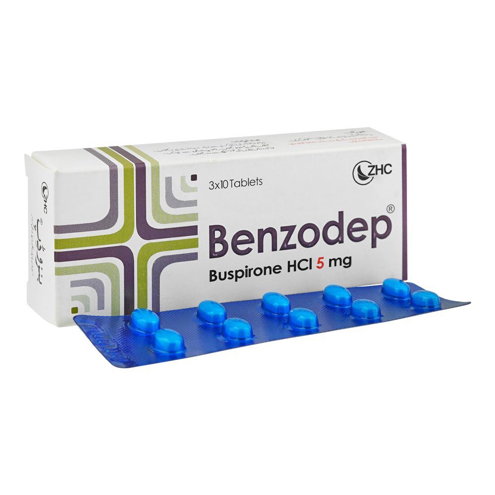 Benzodep Tablets 5mg, Strip (10 Tablets)