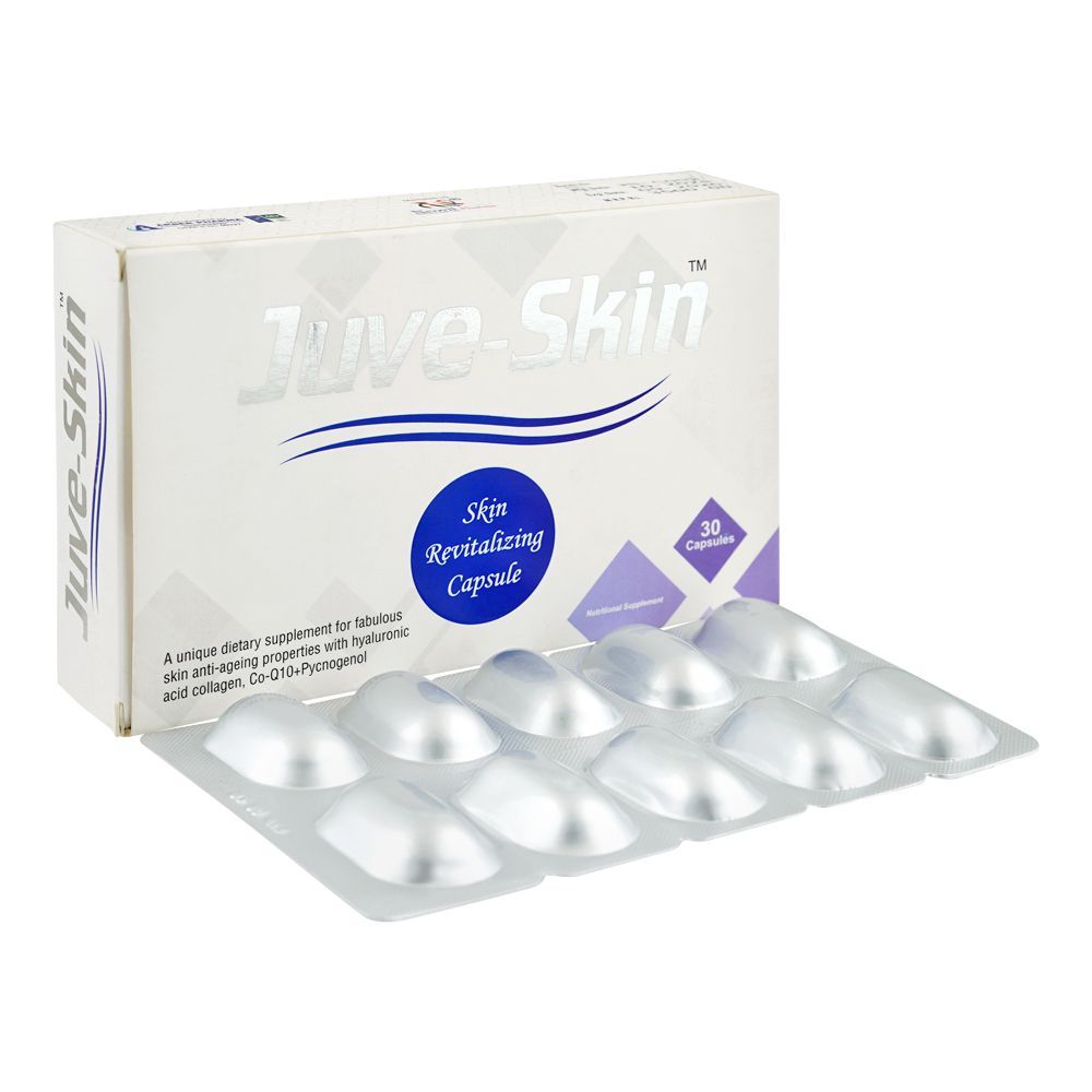 Juve-Skin Whitening Dietary Supplement, Box (30 Capsules)