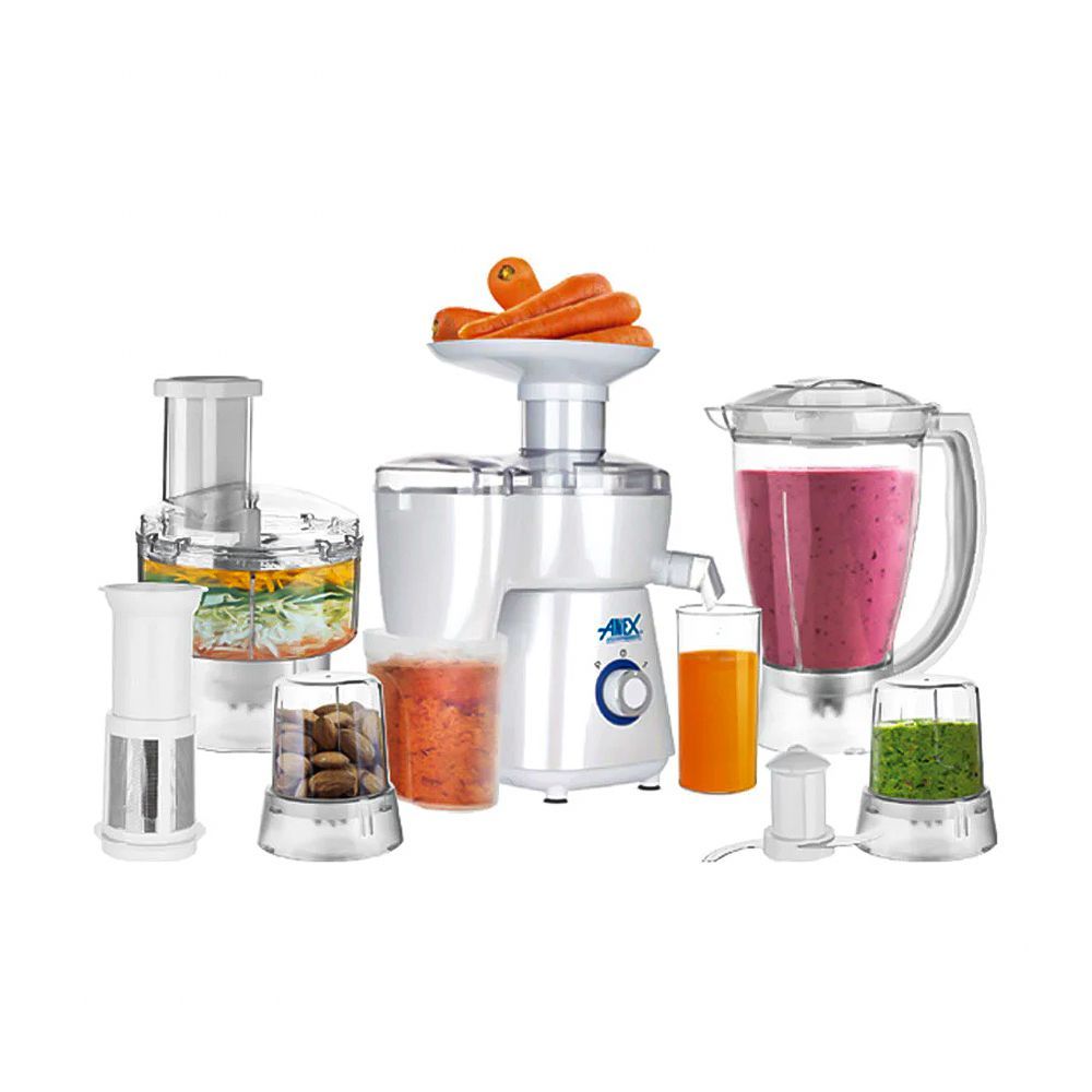 Anex Deluxe Kitchen Robot, 450W, White, AG-2150