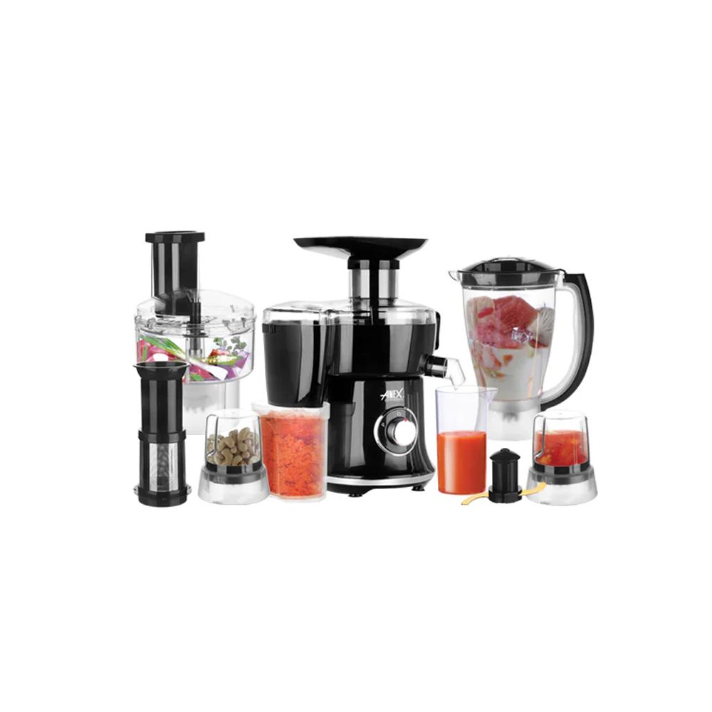 Anex Deluxe Kitchen Robot, 450W, Black, AG-3153