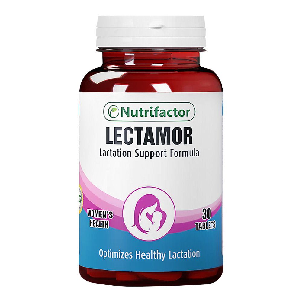 Nutrifactor Lectamor Women's Health Lactation Support Supplement, Bottle (30 Tablets)
