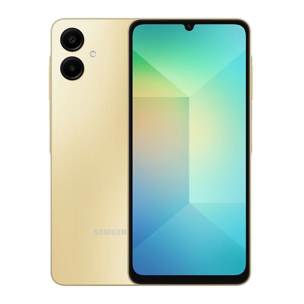 Samsung Galaxy A06 (4GB/64GB) Smartphone, Gold