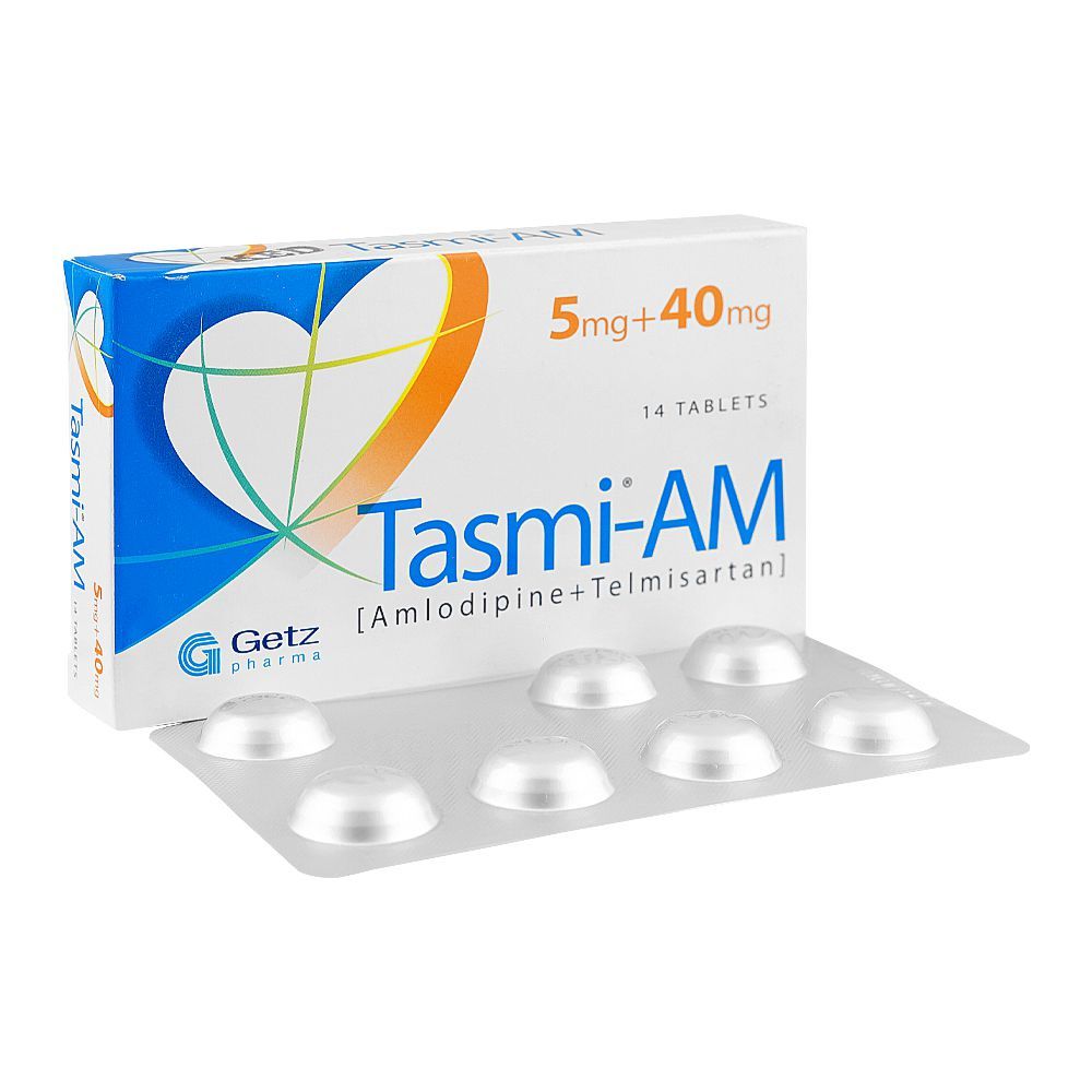 Tasmi-Am Tablets 5+40mg, Box (14 Tablets)