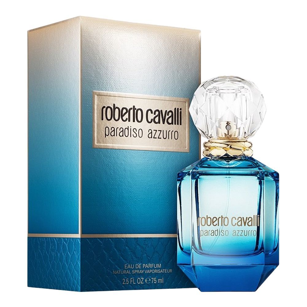 Roberto Cavalli Paradiso Azzurro, Eau de Parfum, For Women, 75ml