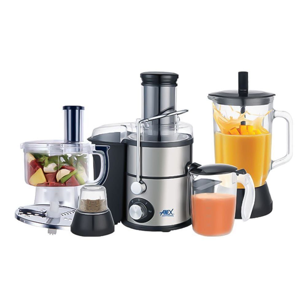 Anex Deluxe Kitchen Robot, 900W, Black, AG-3152