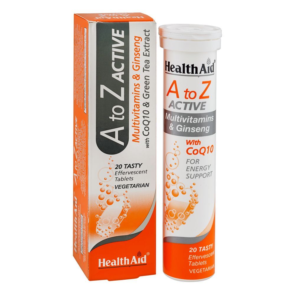 Health Aid A to Z Active, Bottle (20 Tablets)