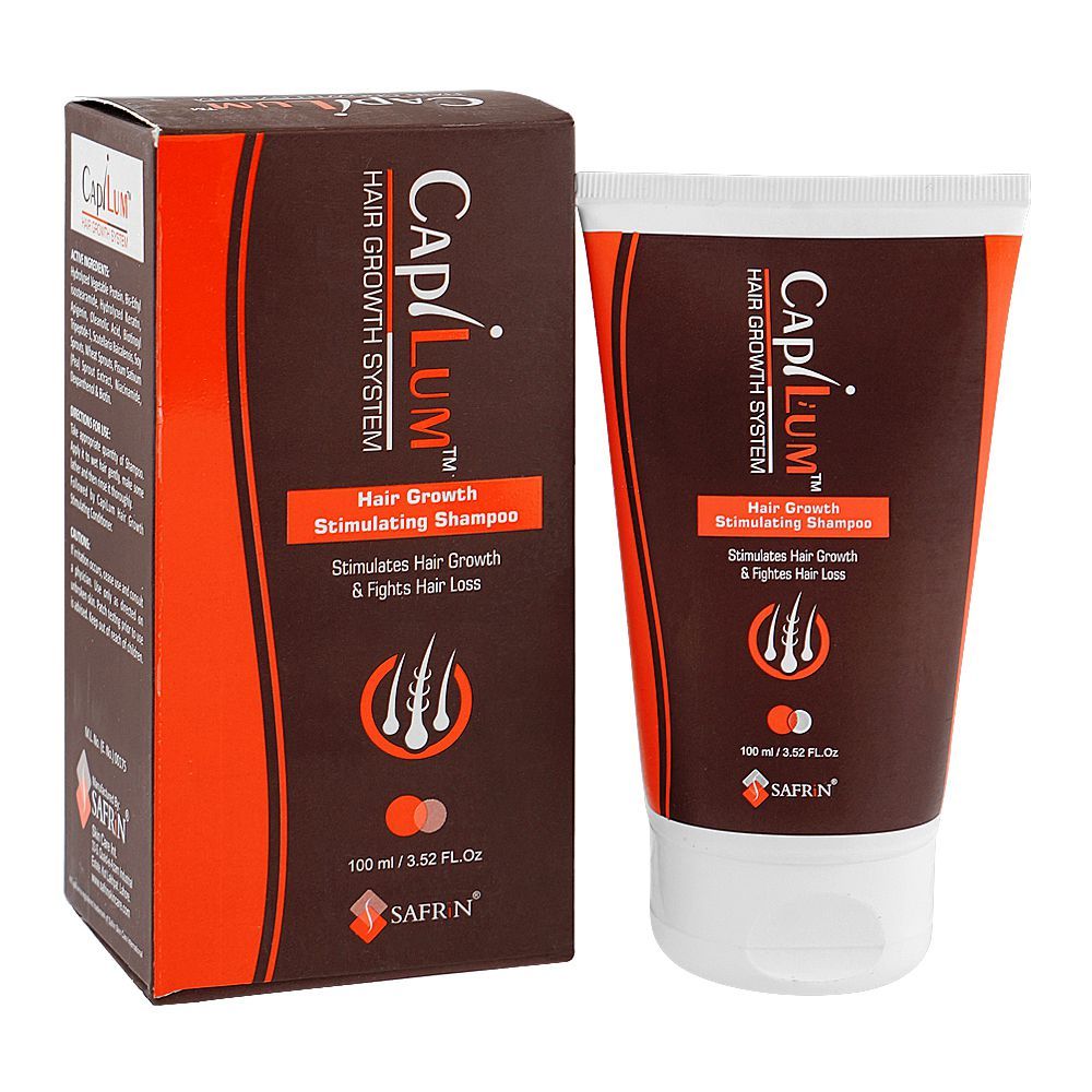 Capilum Hair Growth Stimulating Shampoo, Prevents Hair Loss, 100ml