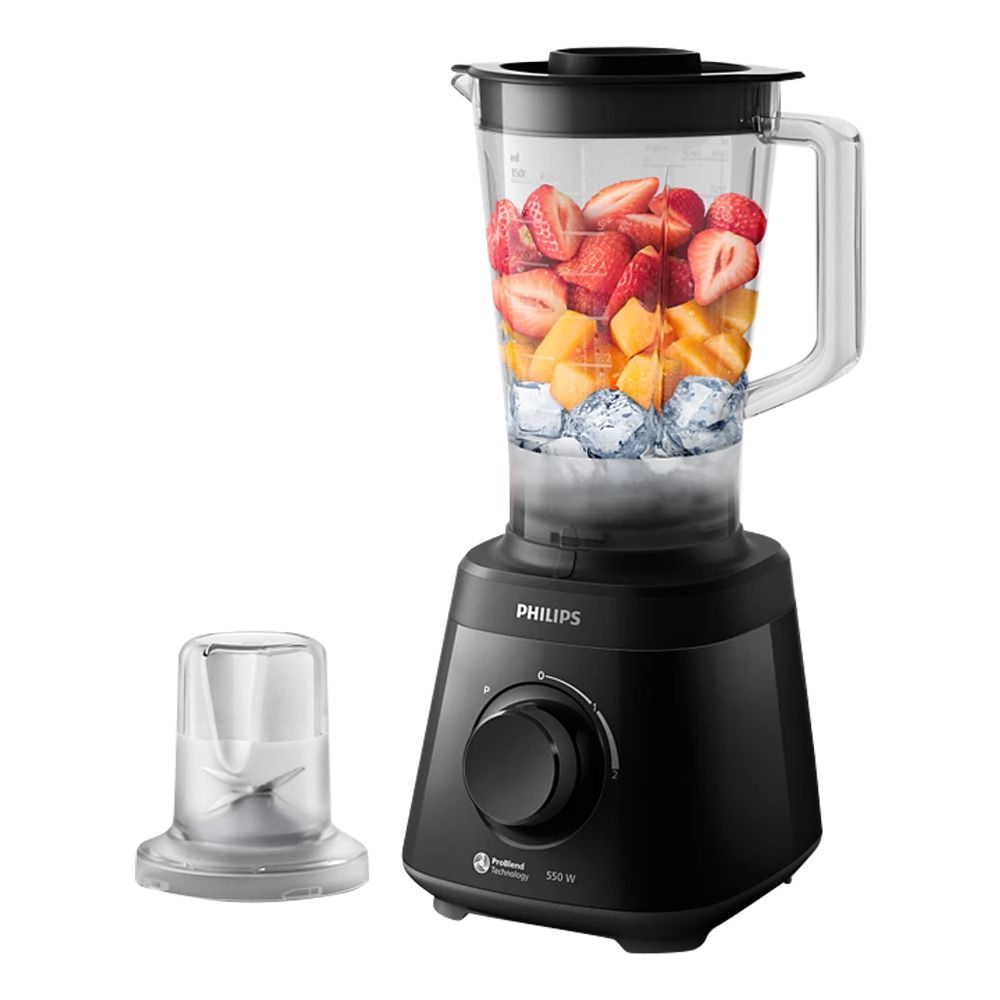 Philips 3000 Series Problend Blender, 550W, 2000ml Plastic Jug, HR2141/92