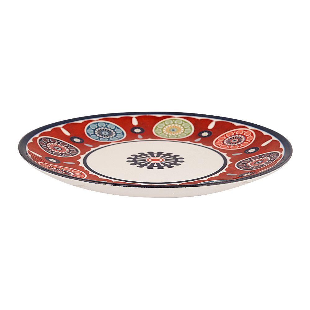 Claytan 10.6" Sumaya Maroon Dinner Plate, OC1610FS12003
