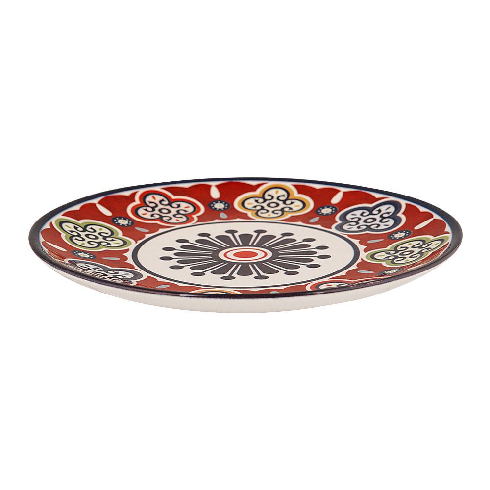 Claytan 8.3" Sumaya Maroon Salad Plate, OC1610FS12004