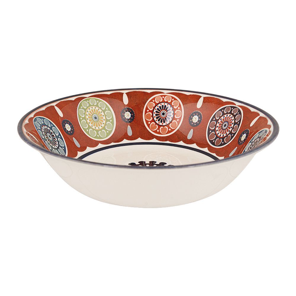 Claytan 9.2" Sumaya Maroon Salad Bowl, OC1610FS9008