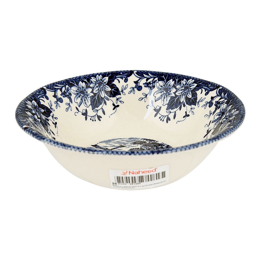 Claytan 6.2" Wind Mill Blue Cereal Bowl, OCX185BS3001