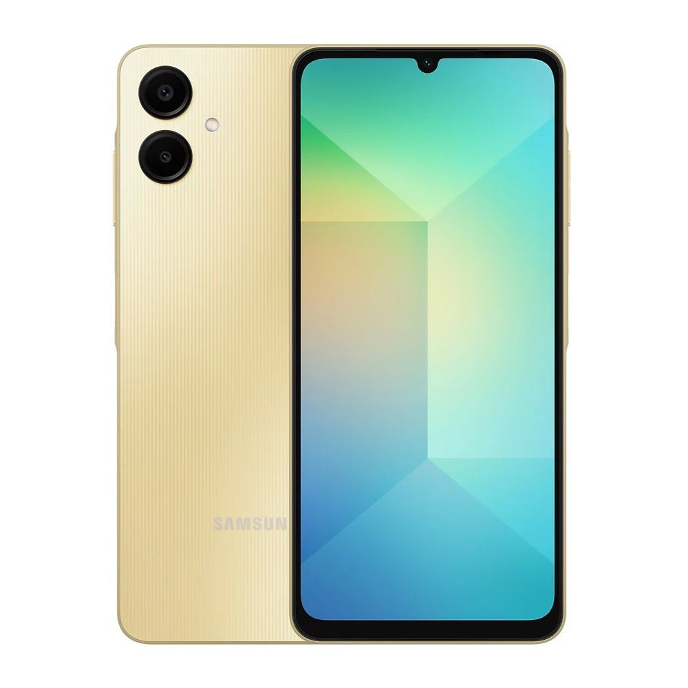 Samsung Galaxy A06 (6GB/128GB) Smartphone, Gold