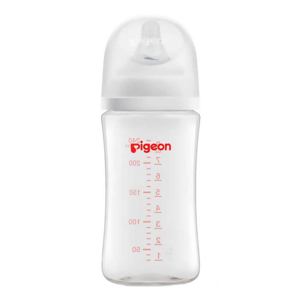 Pigeon SofTouch Nursing PP Feeder Bottle, For 3+ Months, 240ml, A81290