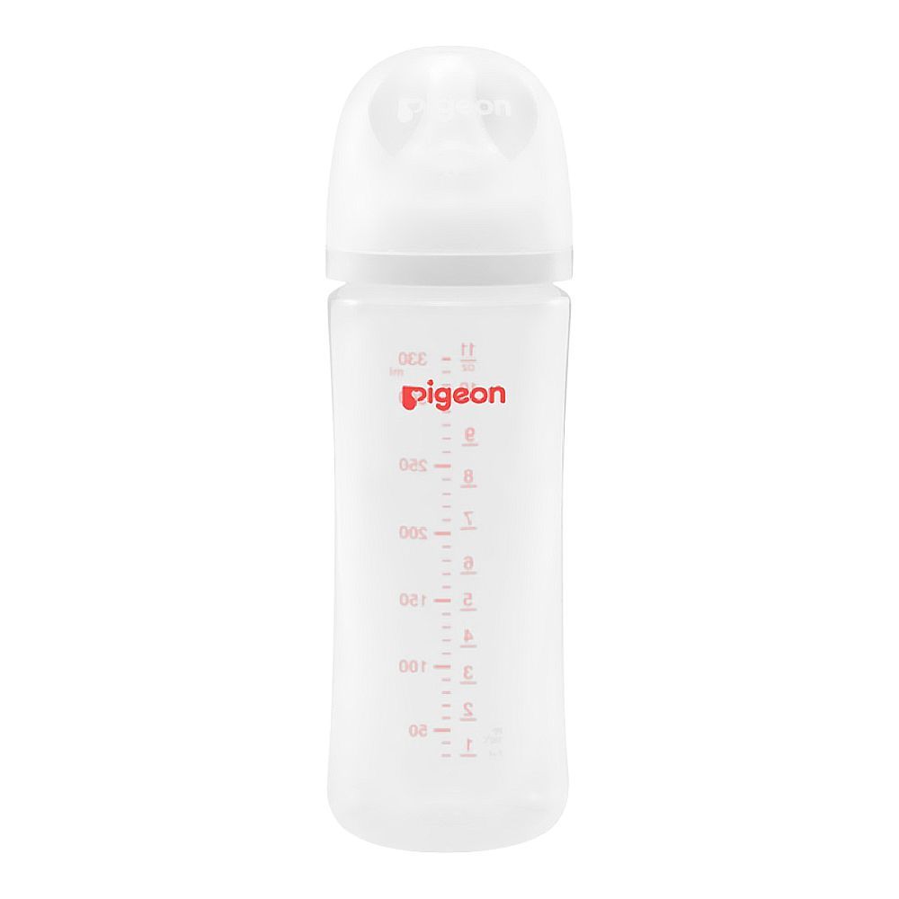 Pigeon SofTouch Nursing PP Feeder Bottle, For 6+ Months, 330ml, A81291